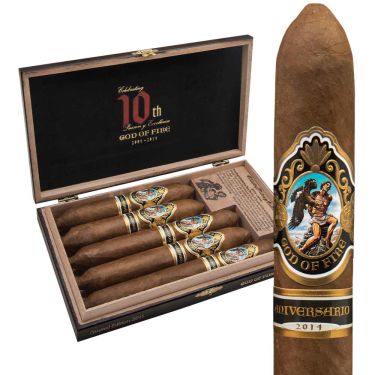 Photo of God of Fire Serie Aniversario 5-Cigar Assortment Sampler by God of Fire