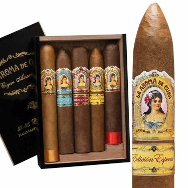 La Aroma de Cuba 5-Cigar Assortment cigar sampler